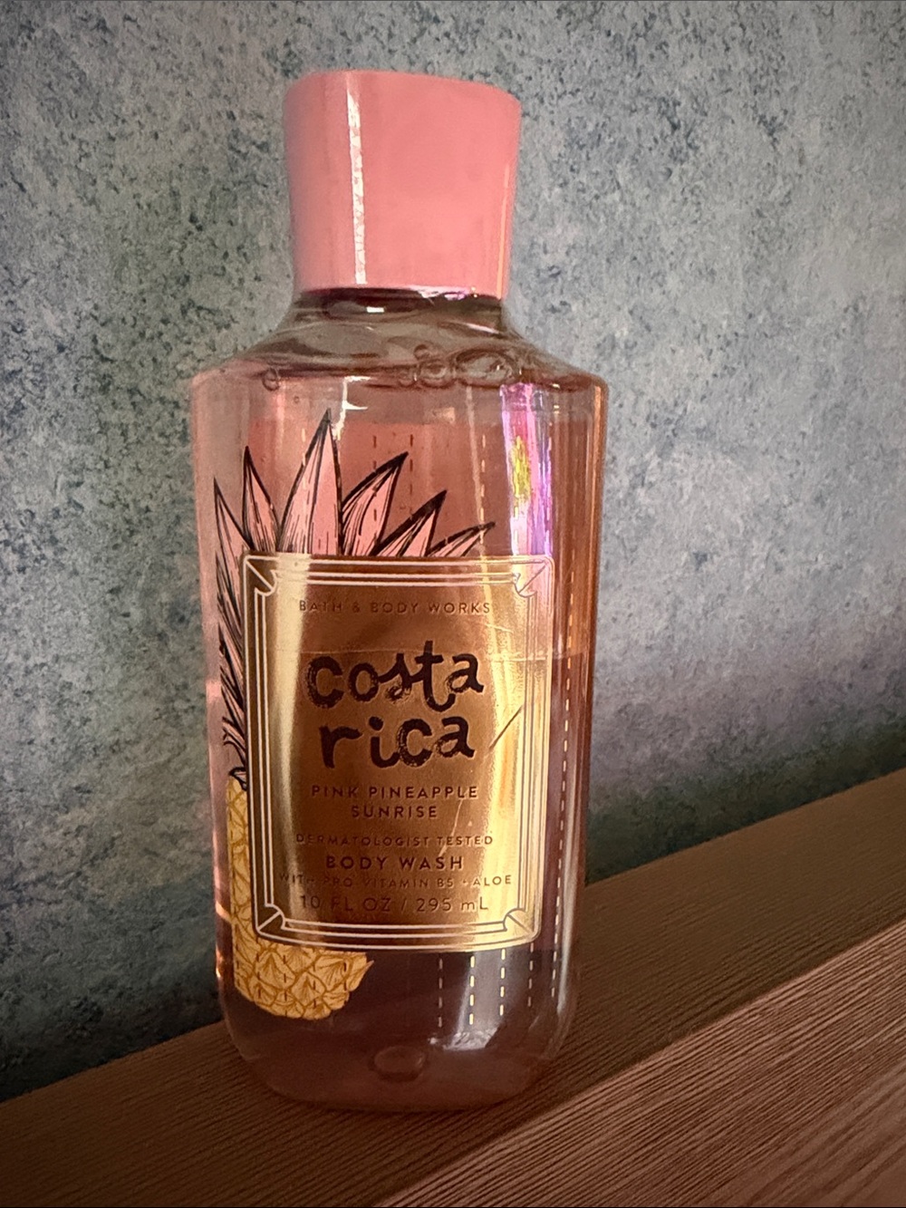 Bath & Body Works Pink Costa Rica Pineapple Sunrise Body Wash